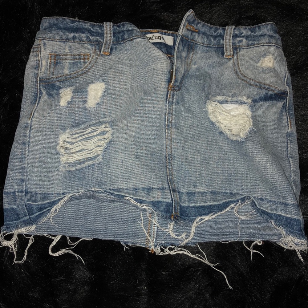 Ripped skirt